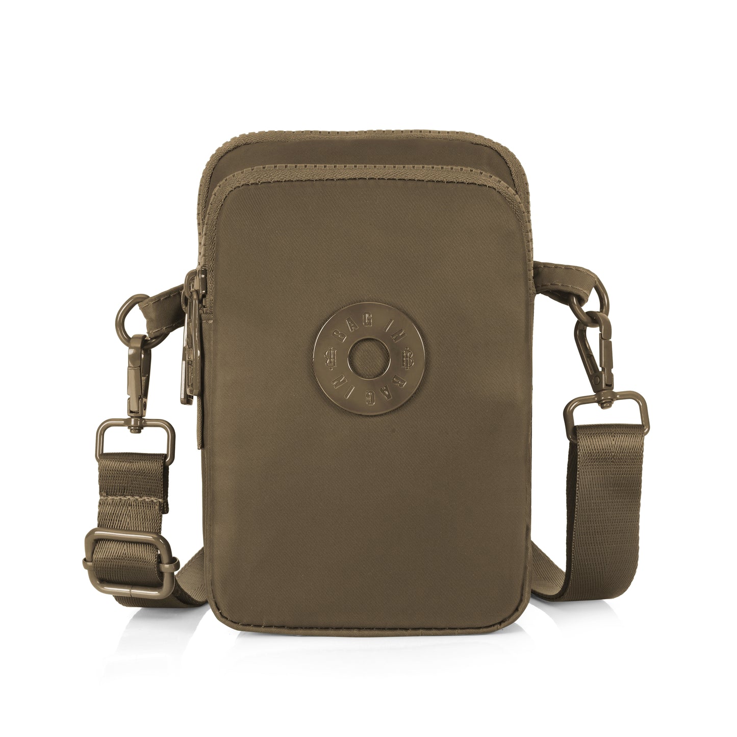 JI Accessories Brown-Color Mini Crossbody Sling Bag for Women – Stylish, Lightweight & Travel Friendly