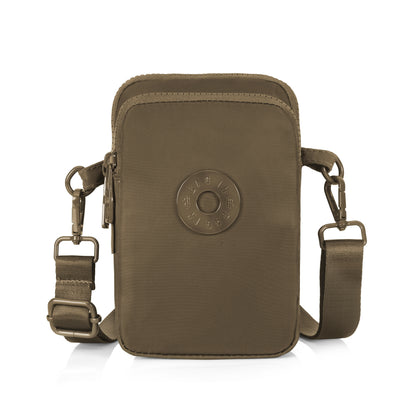 JI Accessories Brown-Color Mini Crossbody Sling Bag for Women – Stylish, Lightweight & Travel Friendly