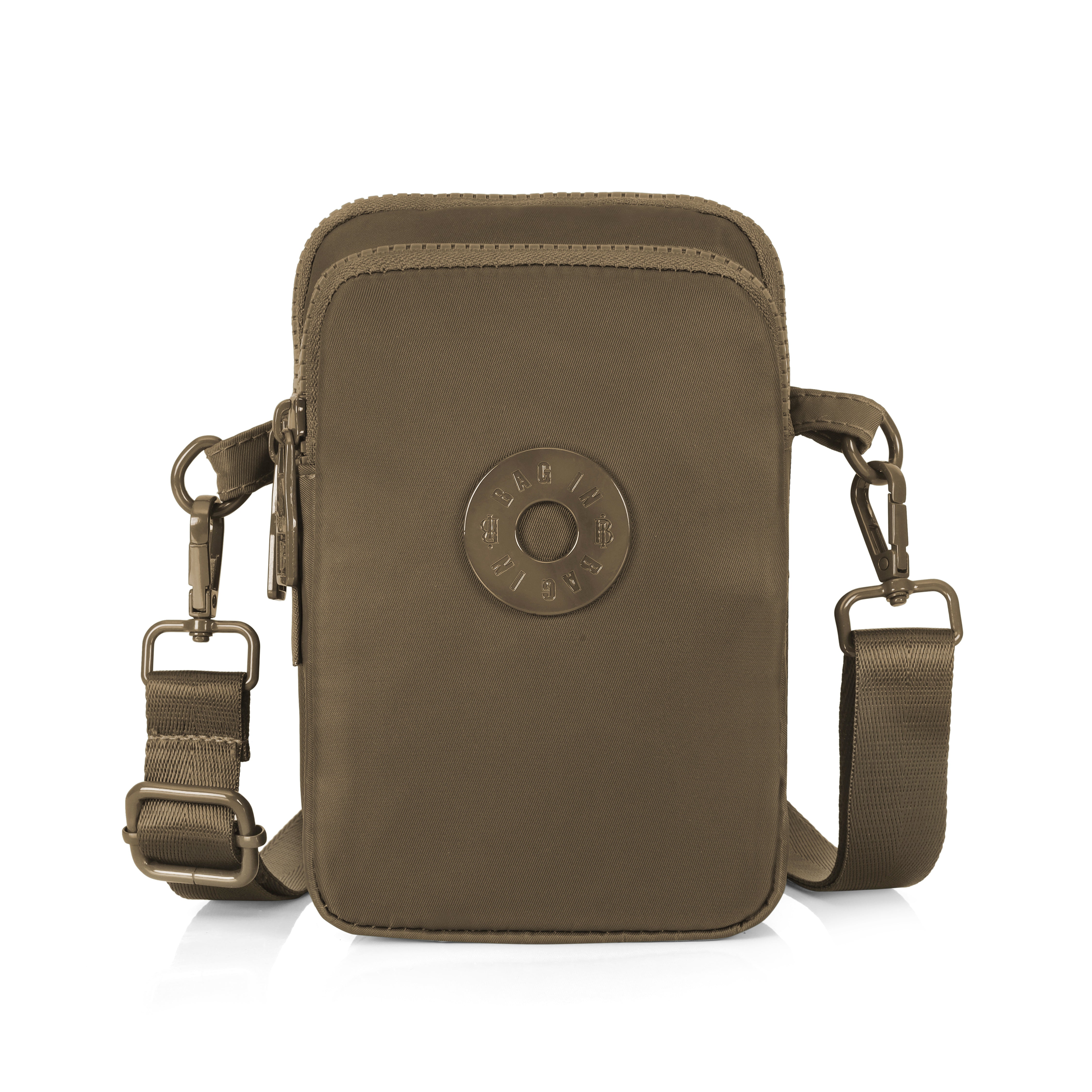 JI Accessories Brown-Color Mini Crossbody Sling Bag for Women – Stylish, Lightweight & Travel Friendly