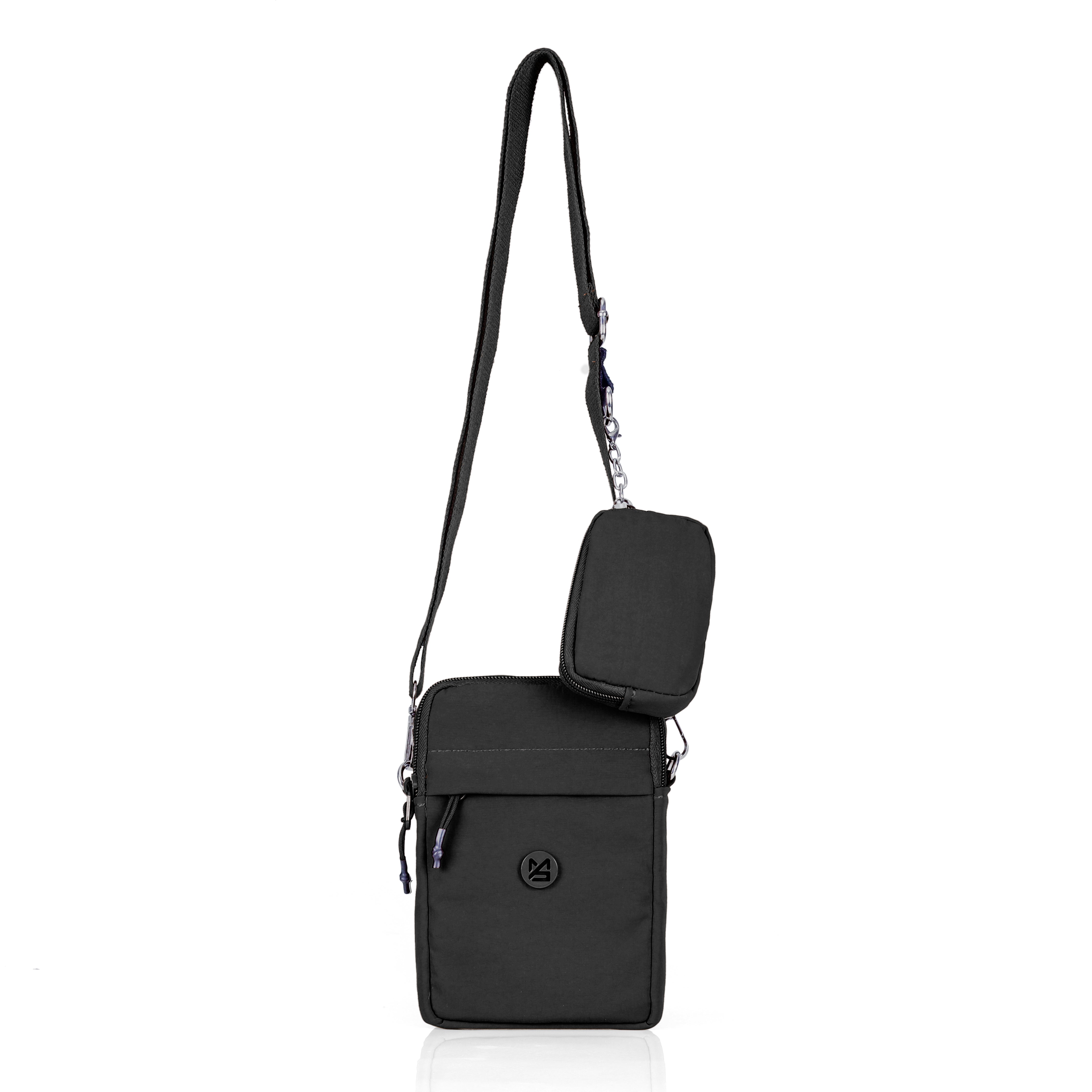 BAG IN Small Crossbody Bag for Women with Detachable Pouch – Multi-Color Travel Shoulder Bag, Light weight Phone Purse with Adjustable Strap