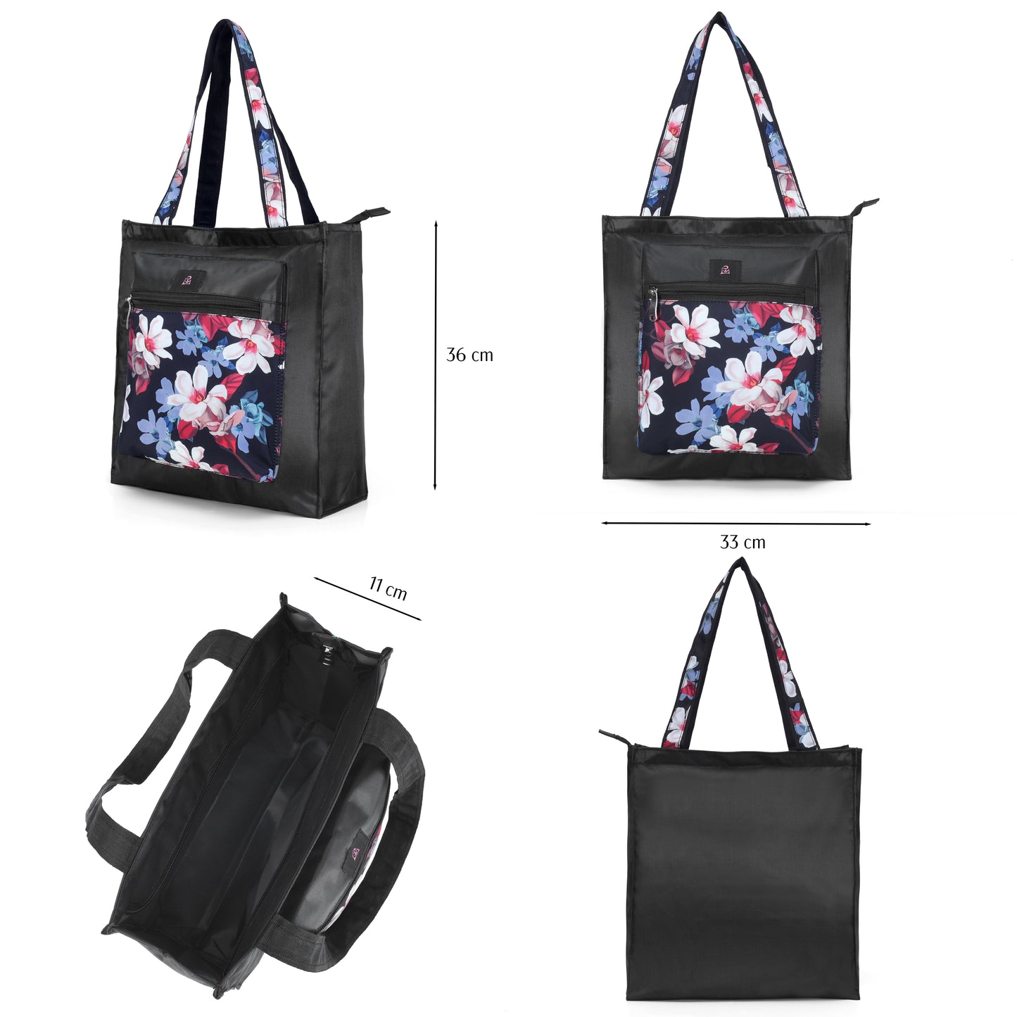 Premium Floral Tote Bag for Women – Office, College & Daily Use Handbag