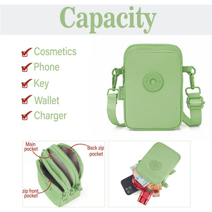 JI Accessories Multi-Color Mini Crossbody Sling Bag for Women – Stylish, Lightweight & Travel Friendly