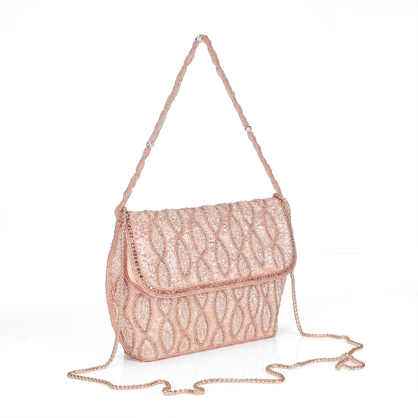 Elegant Beaded Party Clutch for Women – Wedding, Party & Festive Handbag