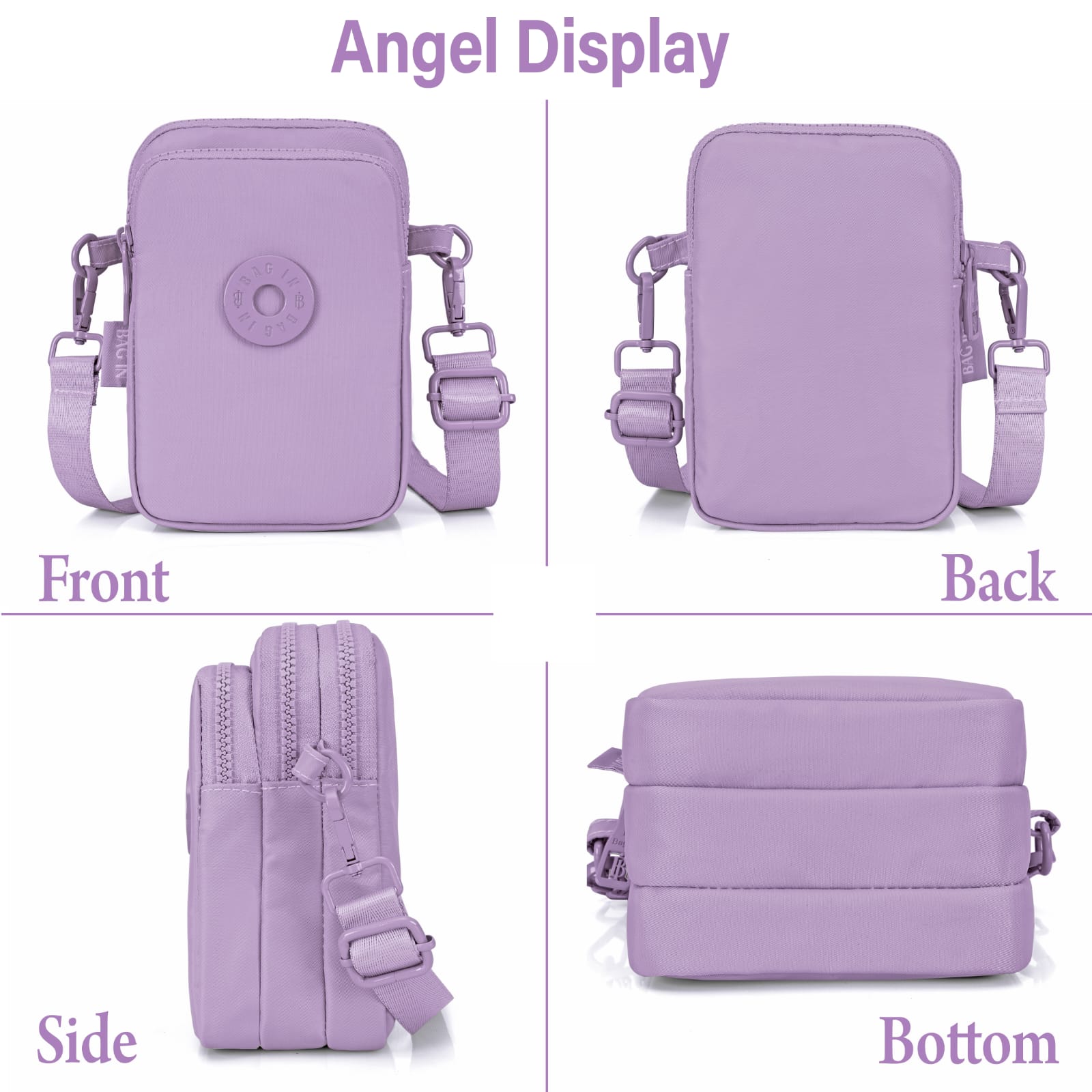 JI Accessories Multi-Color Mini Crossbody Sling Bag for Women – Stylish, Lightweight & Travel Friendly