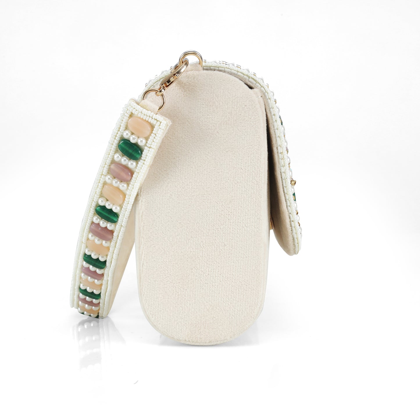 Traditional Bridal Handbag with Beadwork