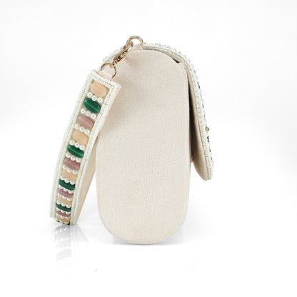 Traditional Bridal Handbag with Beadwork