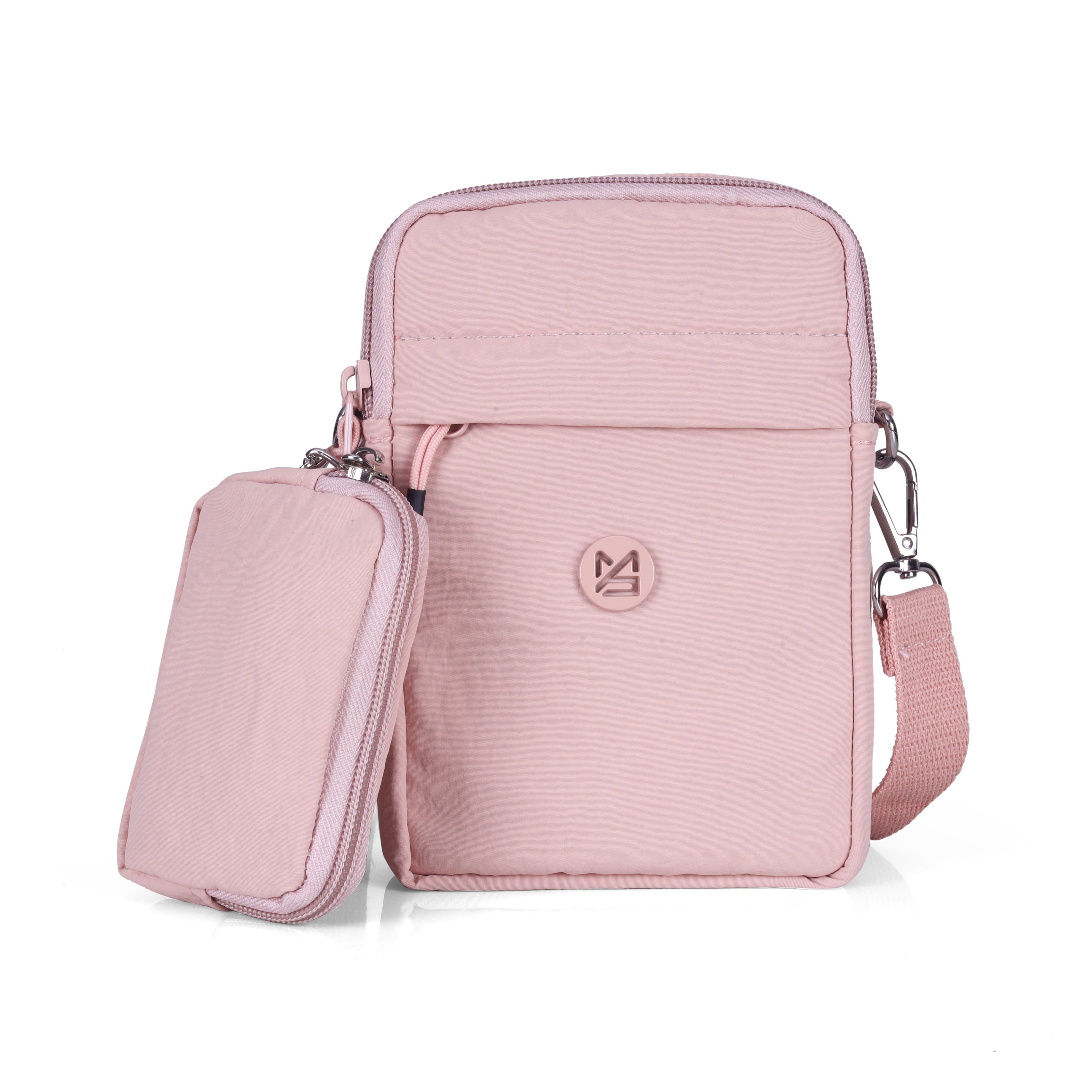 BAG IN Small Crossbody Bag for Women with Detachable Pouch – Multi-Color Travel Shoulder Bag, Light weight Phone Purse with Adjustable Strap