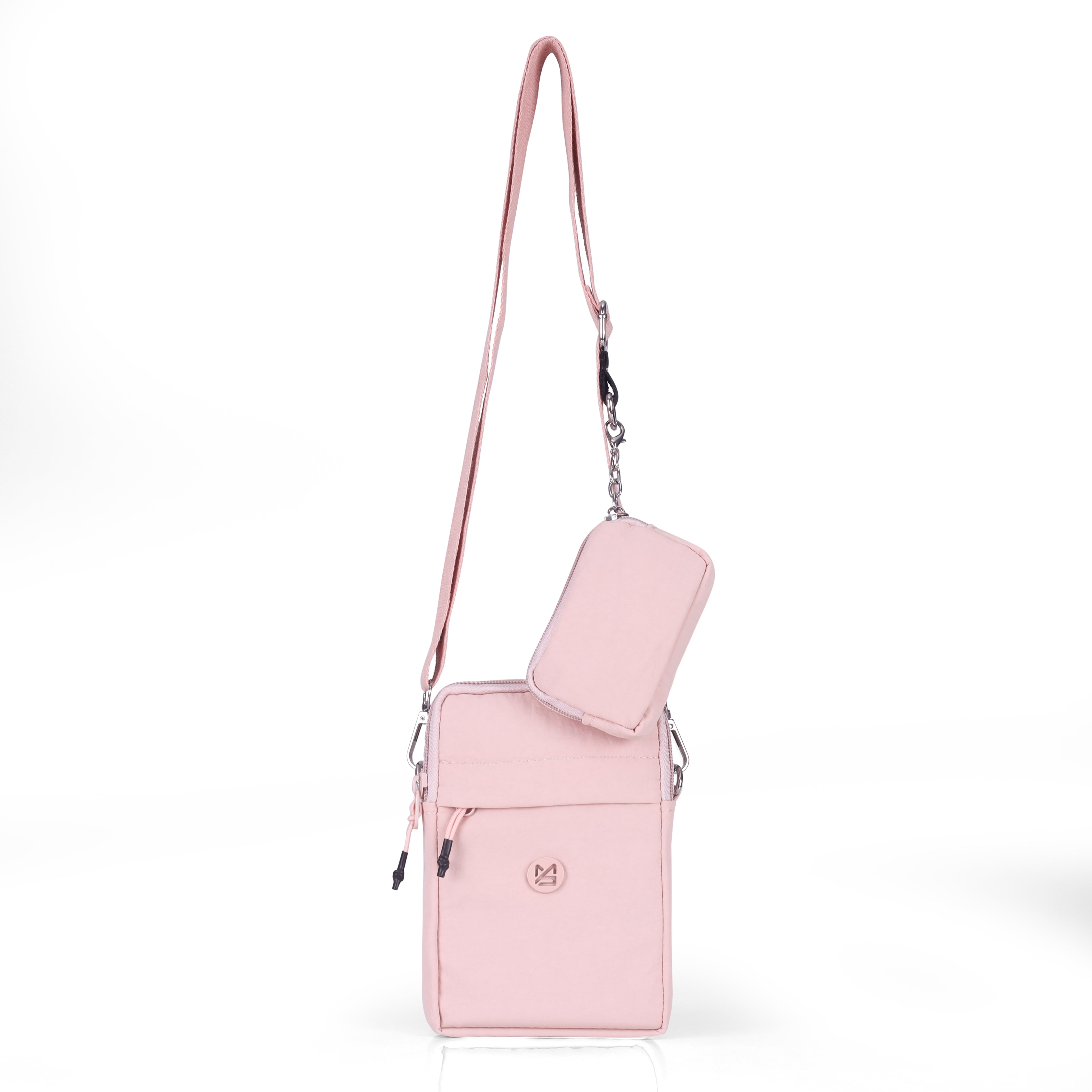 BAG IN Small Crossbody Bag for Women with Detachable Pouch – Multi-Color Travel Shoulder Bag, Light weight Phone Purse with Adjustable Strap