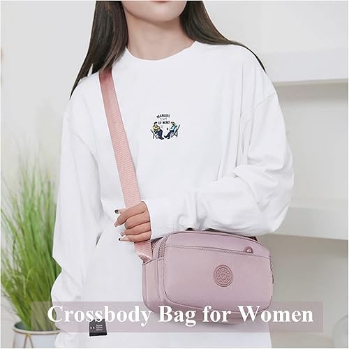 J I ACCESSORIES Stylish Crossbody Sling Bag for Women & Men – Lightweight Travel Shoulder Purse