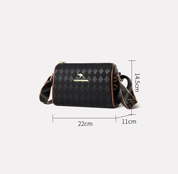 J I ACCESSORIES Crossbody Bags for Women Small Crossbody Purse Trendy PU Leather Crossbody Bag Shoulder Bag for Travel Work Party
