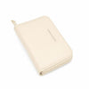 JI TravelMate Hanging Wallet Purse Women's Wallet Zipper Premium Wallet (White)