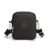 Bag In Compact Black Crossbody Bag for Men and Women, Waterproof Travel and Everyday Sling Bag with Adjustable Strap