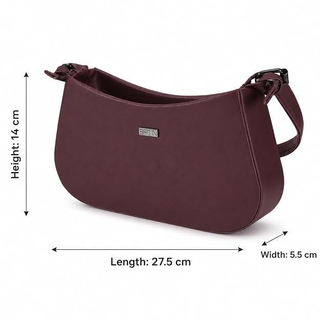 Bag in Women's Premium Shoulder Handbag Elegant Top Handle Purse Spacious Zipper Closure Satchel Bag for Office, Party, Casual, Shopping & Daily Use
