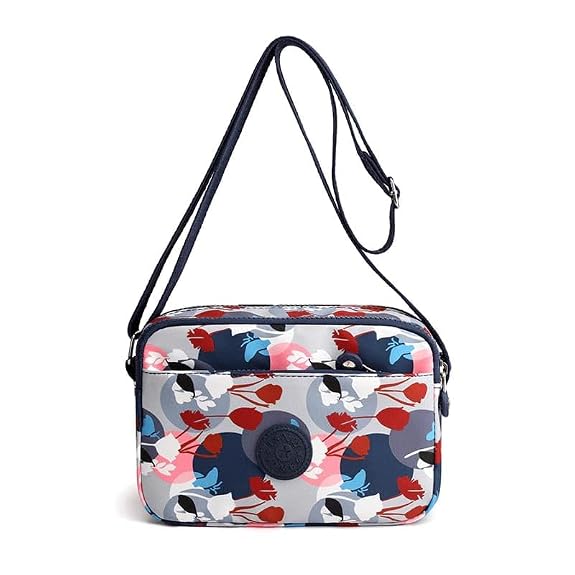J I ACCESSORIES Stylish Crossbody Sling Bag for Women & Men – Lightweight Travel Shoulder Purse