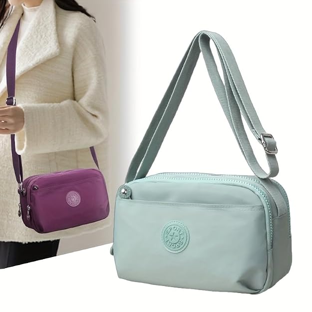 Bag in Sling Bag for Women - Girls Travel Crossbody Bags with Adjustable Strap - Ladies Shoulder Purse