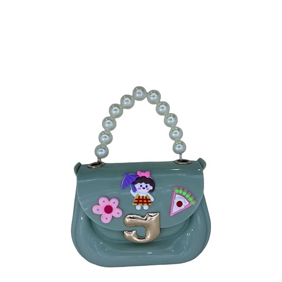 J I ACCESSORIES Cartoon Silicone Crossbody Handbag & Purse – Cute Sling Bag for Girls, Stylish Gift for Children, Trendy Handbag for Women & Girls