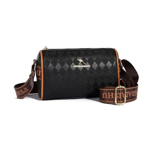 J I ACCESSORIES Crossbody Bags for Women Small Crossbody Purse Trendy PU Leather Crossbody Bag Shoulder Bag for Travel Work Party