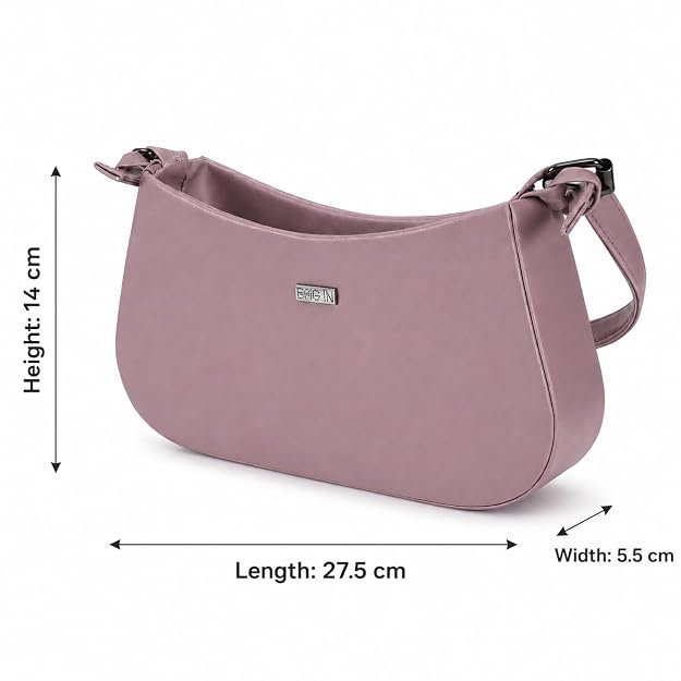 Bag in Women's Premium Shoulder Handbag Elegant Top Handle Purse Spacious Zipper Closure Satchel Bag for Office, Party, Casual, Shopping & Daily Use