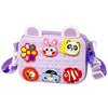 J I Cartoon Soft Silicone Bag Crossbody Shoulder Bag Purse Waterproof Anti Fall Stationery Storage Bag Handbag Sweet Birthday Gift For Children Students Girls, Multicolor