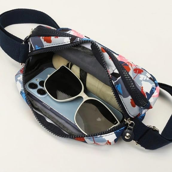 J I ACCESSORIES Stylish Crossbody Sling Bag for Women & Men – Lightweight Travel Shoulder Purse