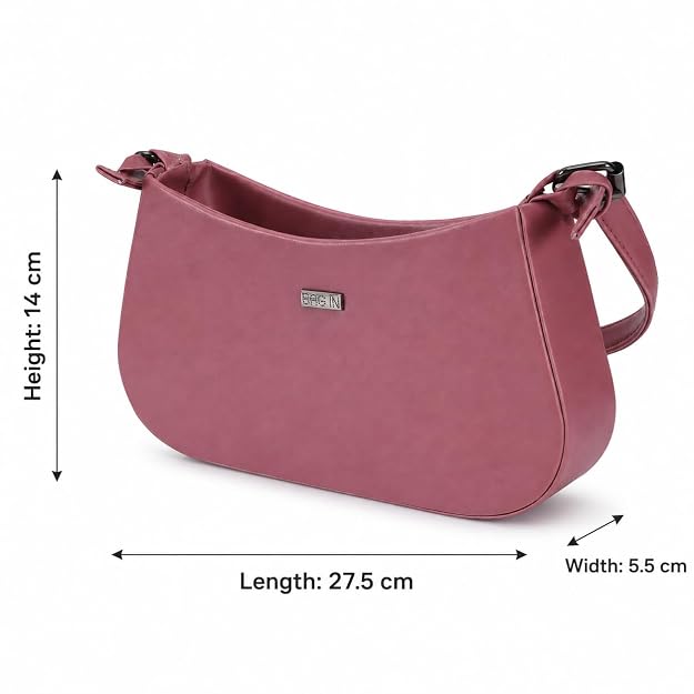 Bag in Women's Premium Shoulder Handbag Elegant Top Handle Purse Spacious Zipper Closure Satchel Bag for Office, Party, Casual, Shopping & Daily Use