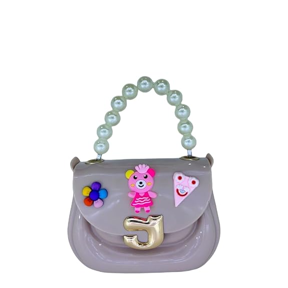 J I ACCESSORIES Cartoon Silicone Crossbody Handbag & Purse – Cute Sling Bag for Girls, Stylish Gift for Children, Trendy Handbag for Women & Girls