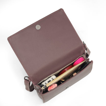 Premium Women’s Sling Clutch Bag | Stylish PU Leather Shoulder Purse with Magnetic Lock – Black, Wine & Taupe