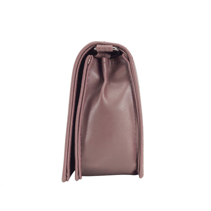 Premium Women’s Sling Clutch Bag | Stylish PU Leather Shoulder Purse with Magnetic Lock – Black, Wine & Taupe