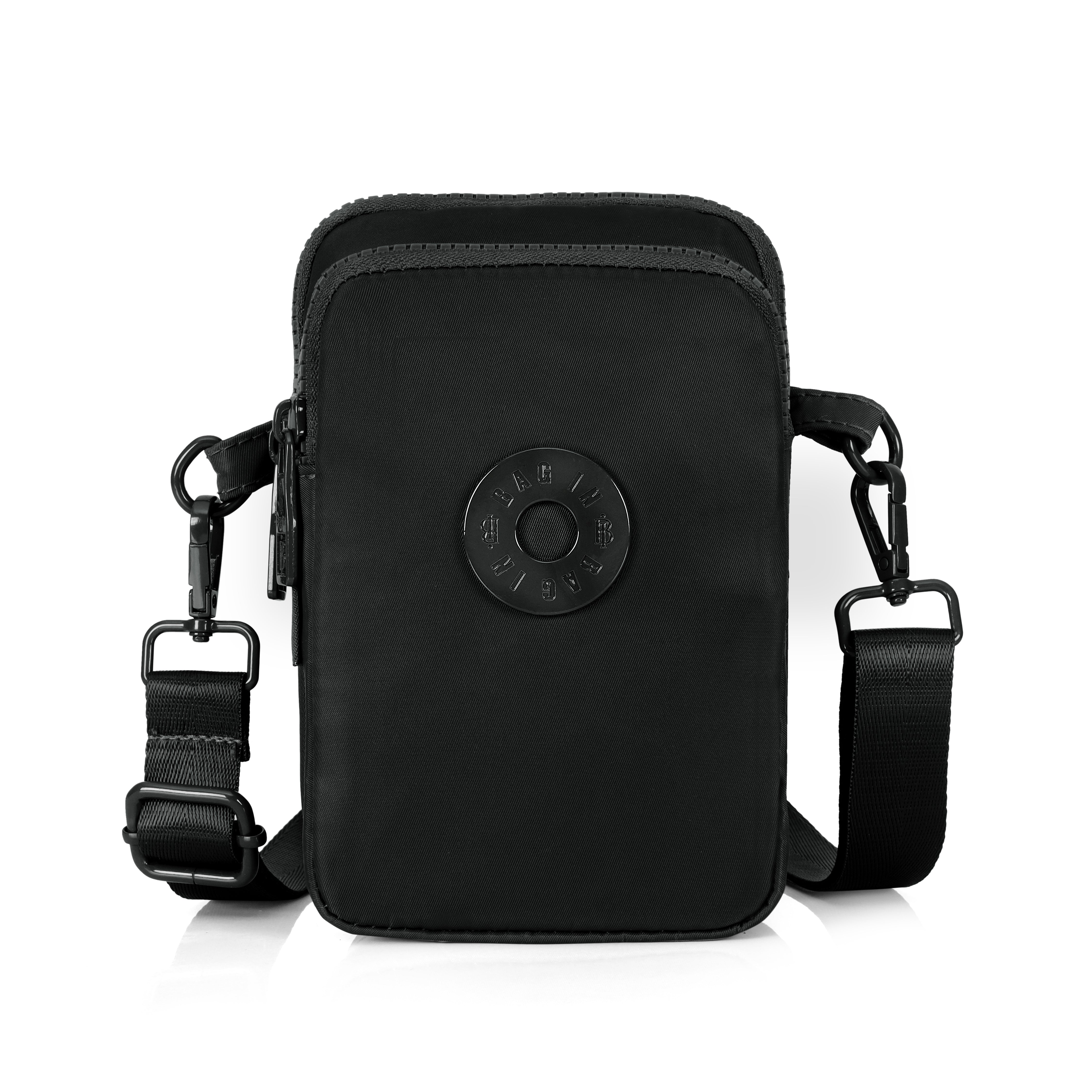 JI Accessories Black-Color Mini Crossbody Sling Bag for Women – Stylish, Lightweight & Travel Friendly