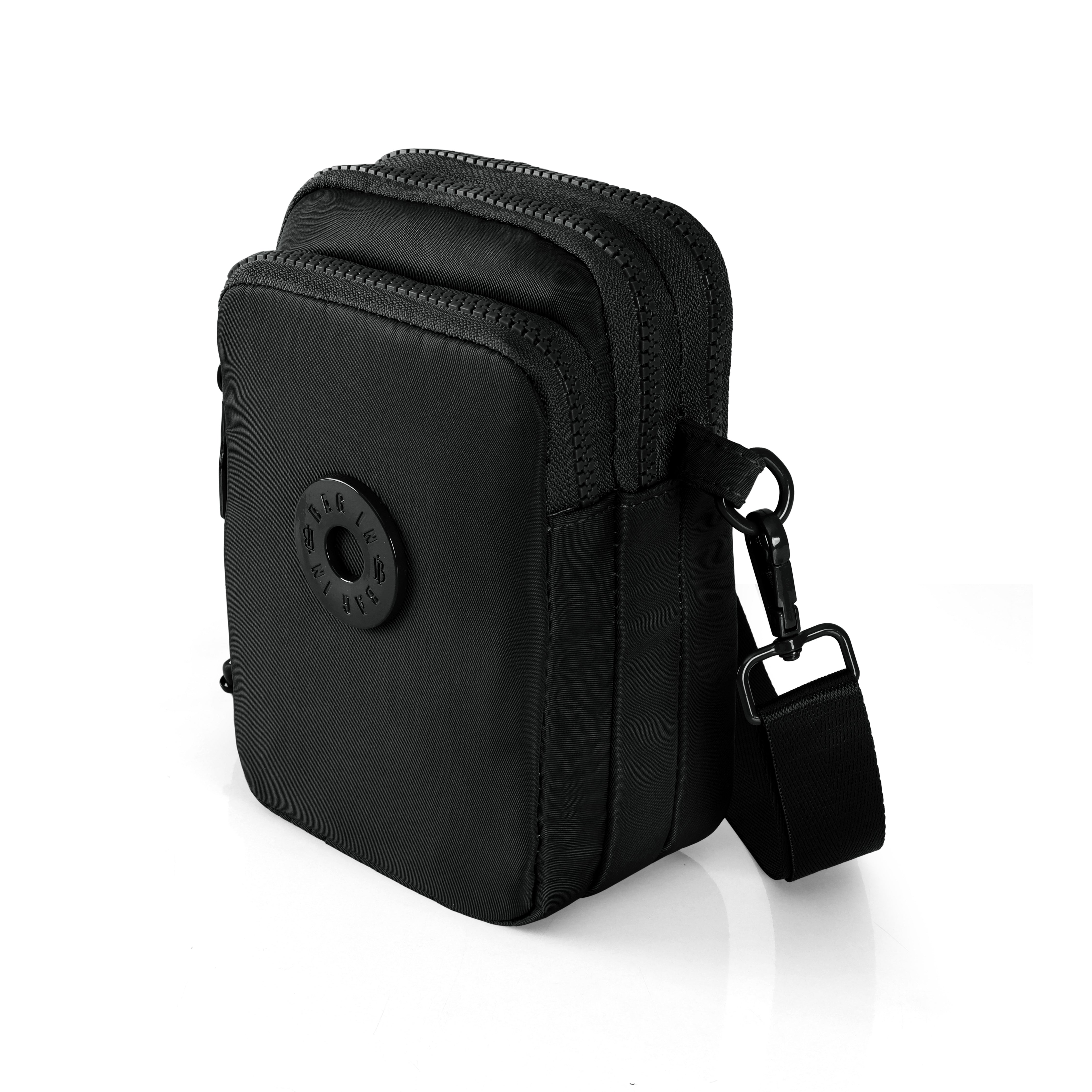 JI Accessories Black-Color Mini Crossbody Sling Bag for Women – Stylish, Lightweight & Travel Friendly