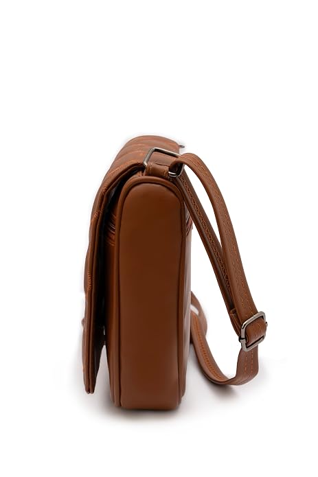 Bag in Crossbody Sling Bag for Women Stylish PU Leather Shoulder Bag