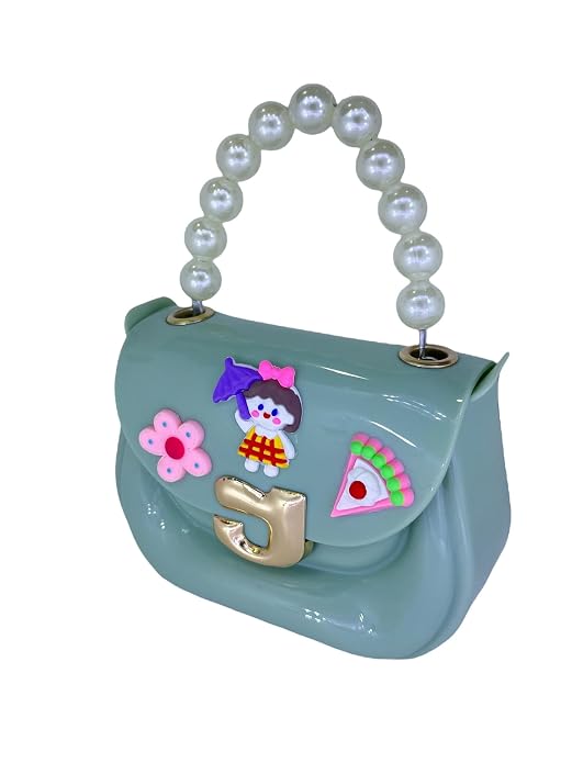 J I ACCESSORIES Cartoon Silicone Crossbody Handbag & Purse – Cute Sling Bag for Girls, Stylish Gift for Children, Trendy Handbag for Women & Girls