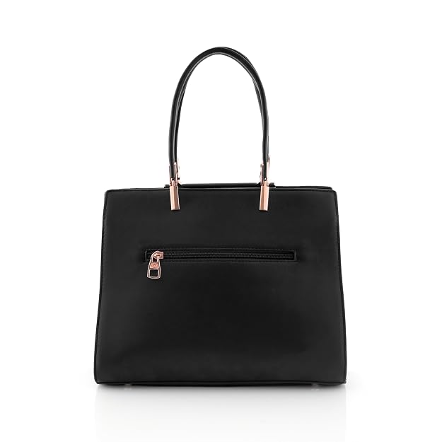 Bag in Elegant Damask Patterned Handbag for Women Chic Designer Shoulder Bag with Durable Handles Perfect for Formal & Casual Outings