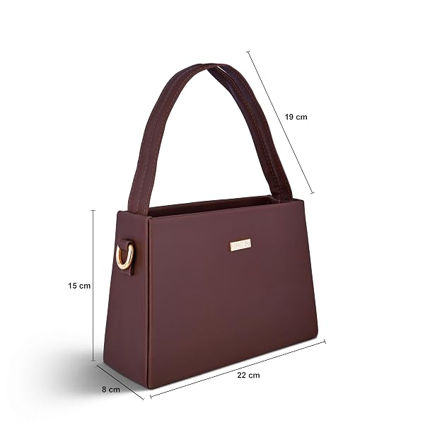 Bag in Women's Premium Shoulder Handbag Elegant Top Handle Purse Spacious Zipper Closure Satchel Bag for Office, Party, Casual, Shopping & Daily Use