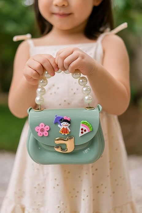 J I ACCESSORIES Cartoon Silicone Crossbody Handbag & Purse – Cute Sling Bag for Girls, Stylish Gift for Children, Trendy Handbag for Women & Girls