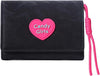Bag in Trendy Candy Girls Wallet with Pink Heart Logo Stylish and Playful Mini Wallet for Teens