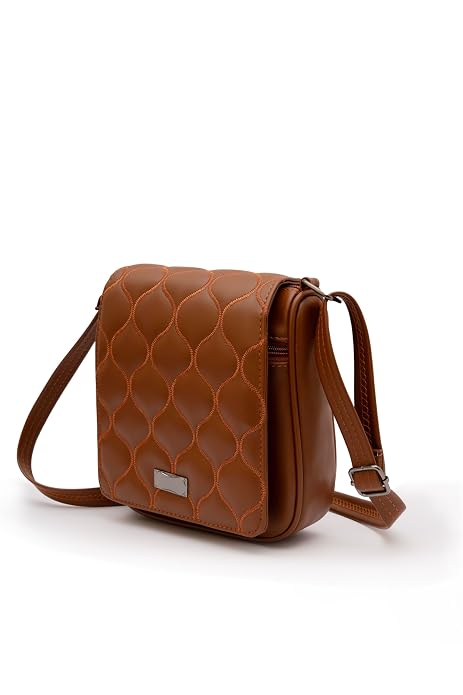 Bag in Crossbody Sling Bag for Women Stylish PU Leather Shoulder Bag