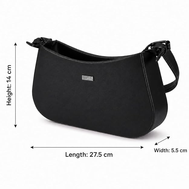 Bag in Women's Premium Shoulder Handbag Elegant Top Handle Purse Spacious Zipper Closure Satchel Bag for Office, Party, Casual, Shopping & Daily Use