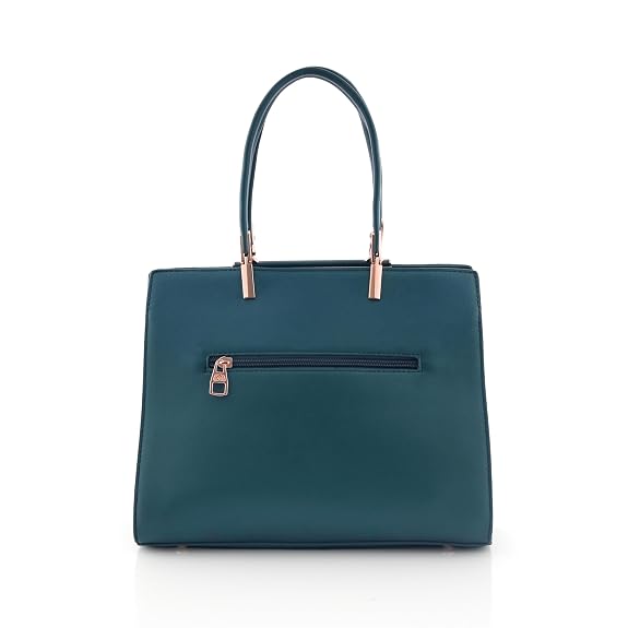 J I Designer Inspired Floral Embossed Tote – Top Handle & Crossbody Bag for Women