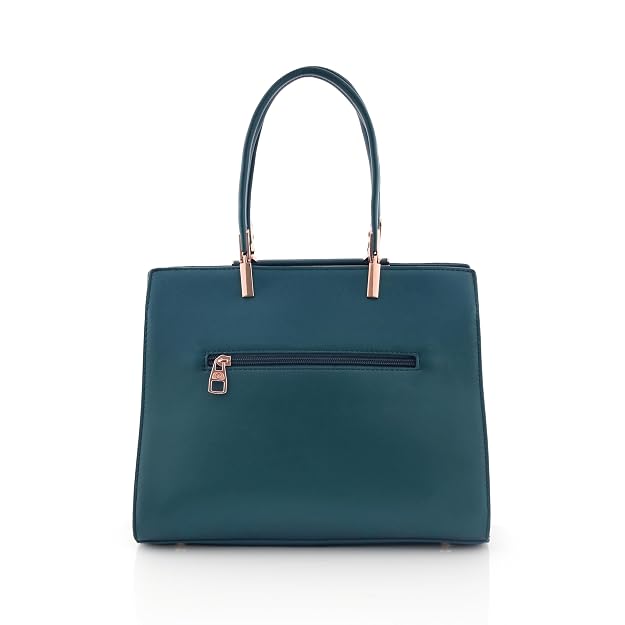 Bag in Elegant Damask Patterned Handbag for Women Chic Designer Shoulder Bag with Durable Handles Perfect for Formal & Casual Outings