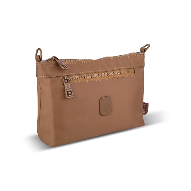 Bag In Nylon Shoulder Bag for Women, Compact Lightweight Zippered Crossbody Purse