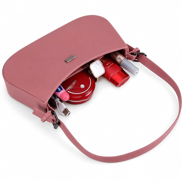 Bag in Women's Premium Shoulder Handbag Elegant Top Handle Purse Spacious Zipper Closure Satchel Bag for Office, Party, Casual, Shopping & Daily Use