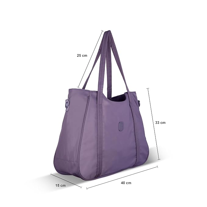 Bag in Women’s Tote Bag with Zipper & Adjustable Shoulder Strap – Lightweight Large Handbag for Work, Travel & Daily Use