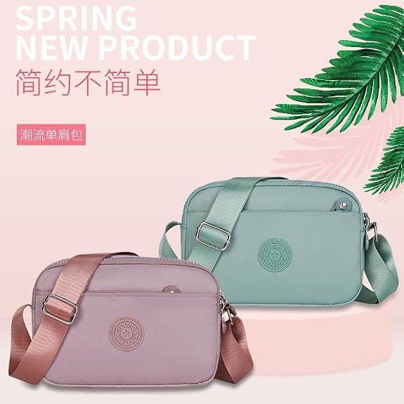 J I ACCESSORIES Stylish Crossbody Sling Bag for Women & Men – Lightweight Travel Shoulder Purse