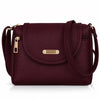 J I ACCESSORIES Women’s Stylish Crossbody Sling Bag – Elegant PU Leather Small Shoulder Purse with Adjustable Strap – Casual & Travel Handbag