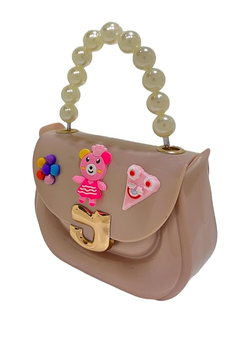 J I ACCESSORIES Cartoon Silicone Crossbody Handbag & Purse – Cute Sling Bag for Girls, Stylish Gift for Children, Trendy Handbag for Women & Girls