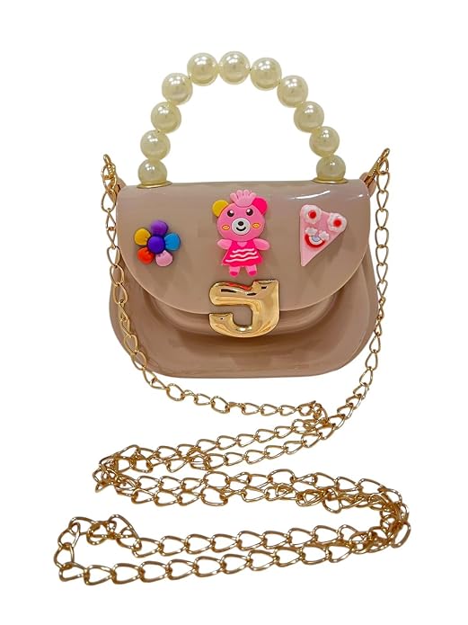 J I ACCESSORIES Cartoon Silicone Crossbody Handbag & Purse – Cute Sling Bag for Girls, Stylish Gift for Children, Trendy Handbag for Women & Girls