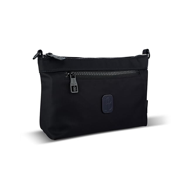 Bag In Nylon Shoulder Bag for Women, Compact Lightweight Zippered Crossbody Purse