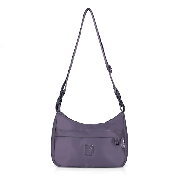 Bag in Women’s Small Crossbody Bag, Lightweight Nylon Shoulder Purse with Zipper Pocket, Adjustable Strap