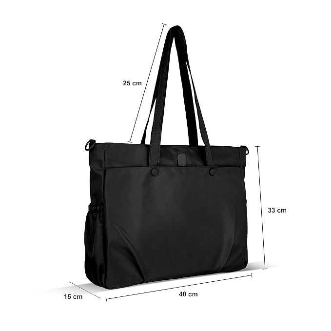 Bag in Premium Large Capacity Everyday Tote Bag for Women with Zipper Closure and Multi Pocket Storag